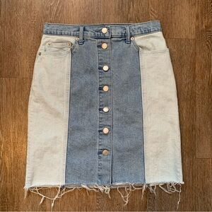 Gap Denim Pencil Skirt Size 27